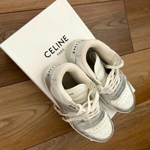 Celine High-Top Trainer, 37